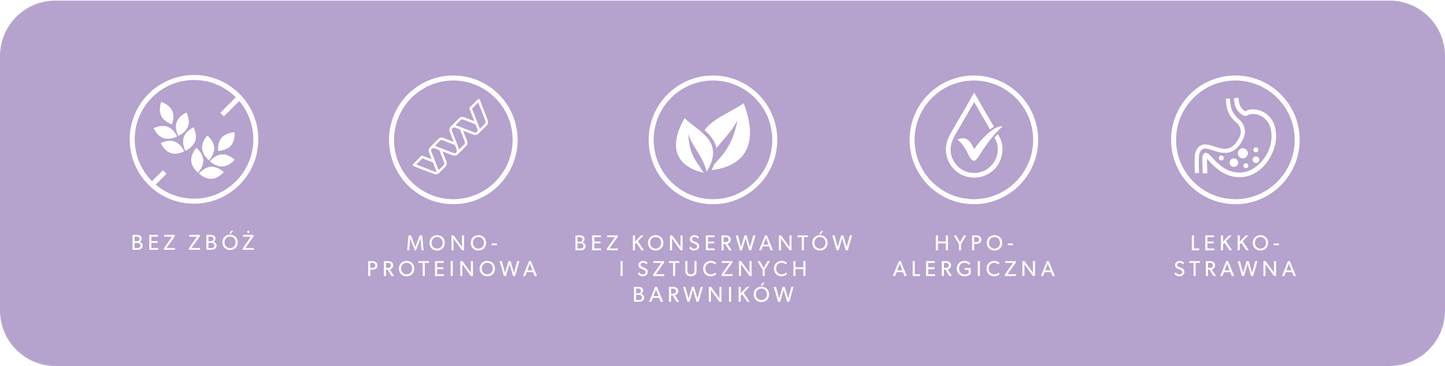 Mokra karma dla psa z bażanta 400g – monobiałkowa, hipoalergiczna karma Lovira
