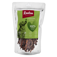 Naturalny przysmak dla psa – paski suszonej sarny 80g