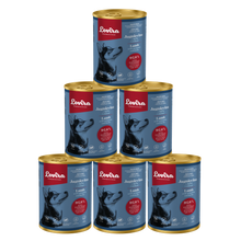 Zestaw 6 puszek karmy mokrej dla psa z jagnięciny 2,4 kg - monobiałkowa, hipoalergiczna karma Lovira