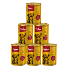 Zestaw 6 puszek karmy mokrej dla psa z kaczki 2,4 kg - monobiałkowa, hipoalergiczna karma Lovira