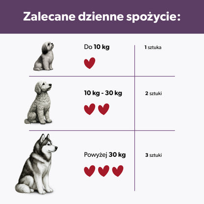 Suplement na wsparcie układu moczowego dla psa – miękkie kąski 360 g