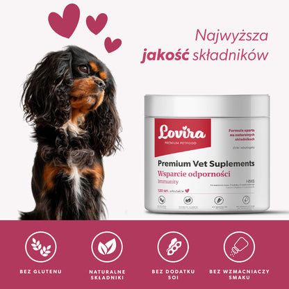 Suplement na wsparcie odporności dla psa – miękkie kąski 360 g