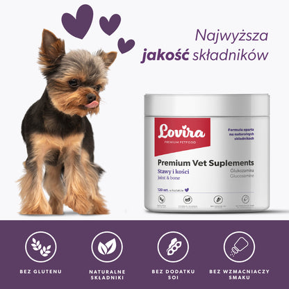 Suplement na wsparcie układu moczowego dla psa – miękkie kąski 360 g