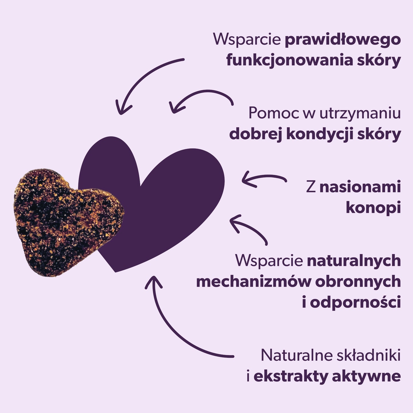 Suplementy na alergię u psa – miękkie kąski 360g