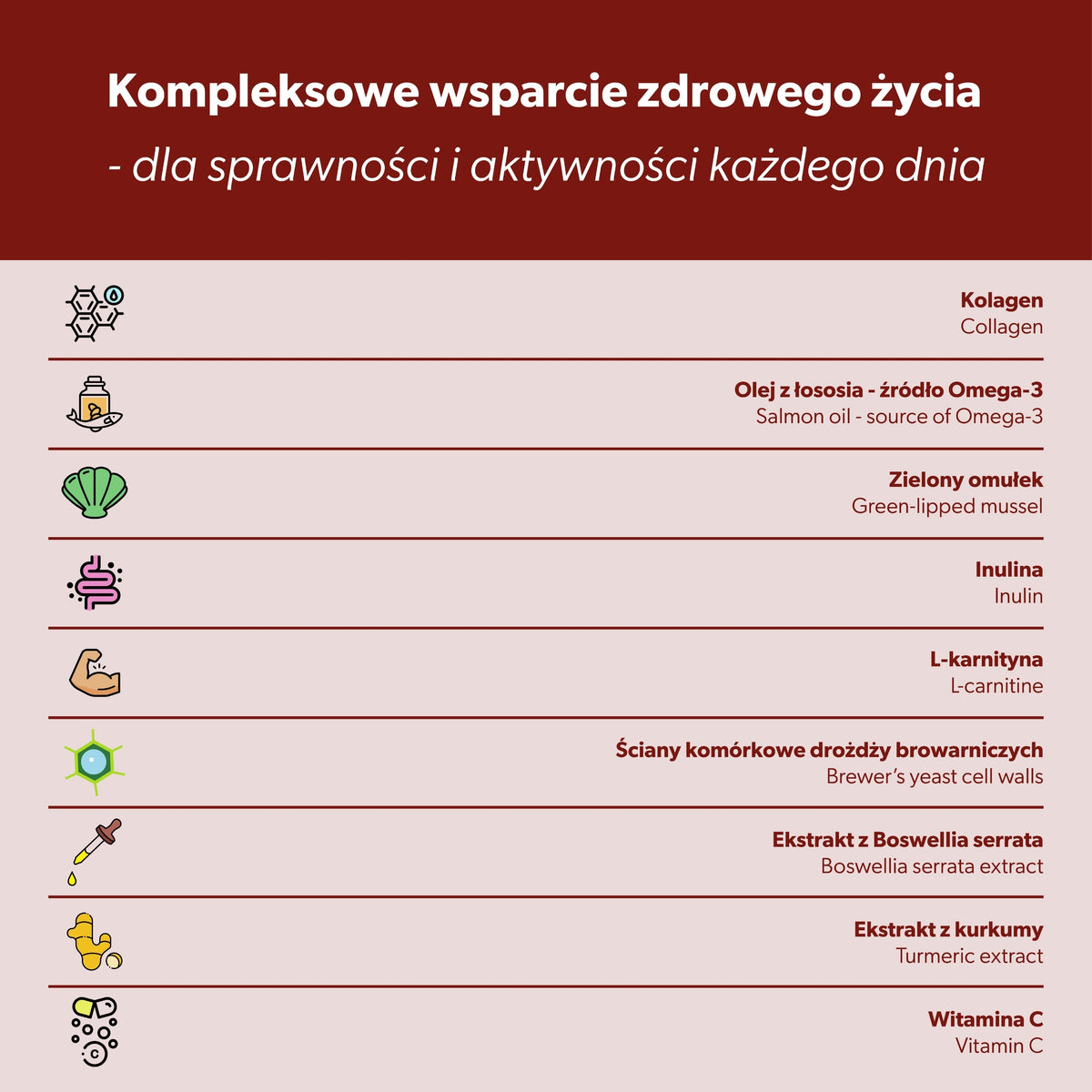 Suplement dla psa seniora wspierający zdrowe życie – miękkie kąski 180g