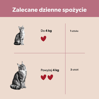 Suplement z probiotykiem dla kota – miękkie kąski 180 g