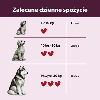 Suplement na świąd u psa – miękkie kąski 360 g