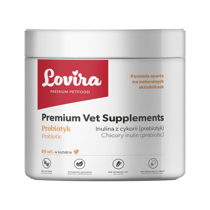 Zestaw suplement na gruczoły okołoodbytowe + suplement z probiotykiem dla psa 360 g